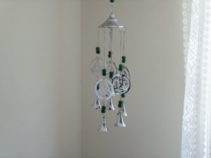 SWEET SOUND: Stainless Steel Trinity Knot Wind Chime