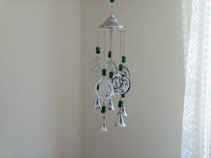 SWEET SOUND: Stainless Steel Trinity Knot Wind Chime