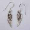 Sterling Silver Angel Wings Earrings