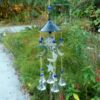 Celtic Moon Stainless Steel/Brass Wind Chime - 6 Bells