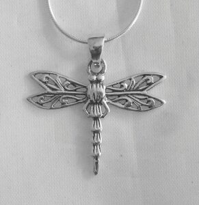 The Authentic Irish Dragonfly Sterling Silver Necklace