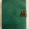 Green Tree of Life Leather-Bound Parchment Journal
