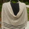 4-Seasons Natural Poncho, 100% Irish Linen, Authentic Irish