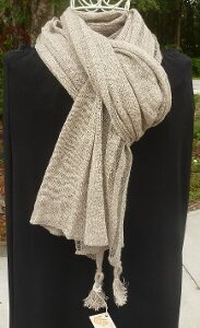 4-Seasons Natural Poncho, 100% Irish Linen, Authentic Irish - Image 3