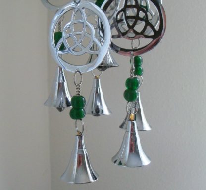 SWEET SOUND: Stainless Steel Trinity Knot Wind Chime - Image 2