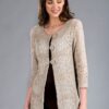 For All the Seasons: Tivoli 3-Button Linen Blend Cardigan