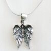 Irish Sterling Silver Angel Wings Necklace