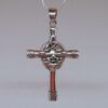 Silver Celtic Cross/Claddagh/Trinity Knot Necklace