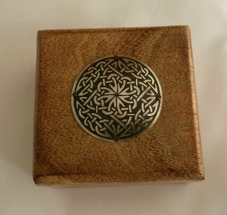 Handmade Small Celtic Weave Happy Things Box