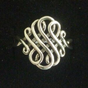 Stunning Sterling Silver Celtic Weave Ring