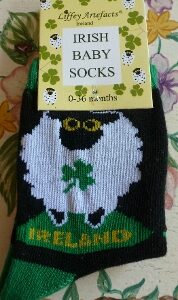 Count the Sheep on Baby's Feet - Irish Baby Socks