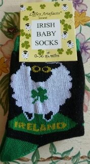 Count the Sheep on Baby's Feet - Irish Baby Socks