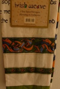 Irish Weave/Irish Blessing Tea Towels (2) - Wow!