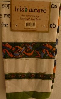 Irish Weave/Irish Blessing Tea Towels (2) - Wow!