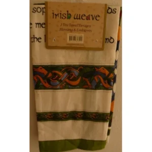 Irish Weave/Irish Blessing Tea Towels (2) – Wow!