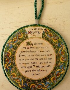 Great Gift! Irish Blessing Wallhanger and/or Pot Holder