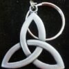 Great Gift: Pewter Trinity Knot Key Ring