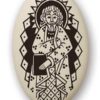 Touchstone Pottery Porcelain Saint Matthew Necklace
