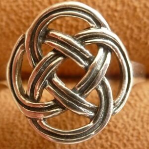 The Rounds - Sterling Silver Celtic Round Ring