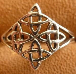 Lovely & Loopy: The Loops Sterling Celtic Ring