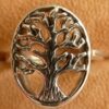 Beautiful Tree of Life Ring in Sterling Silver