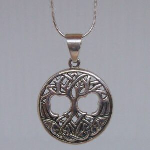 Sterling Silver Tree of Life Necklace (A)
