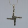 Sterling Silver St. Brigid's Cross Necklace