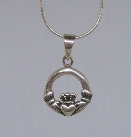 The Wee One - Sterling Silver Claddagh Necklace - Great Gift!
