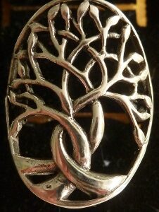 Jumbo Sterling Silver Tree of Life Ring
