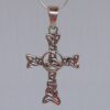 Woven Sterling Silver Trinity Necklace