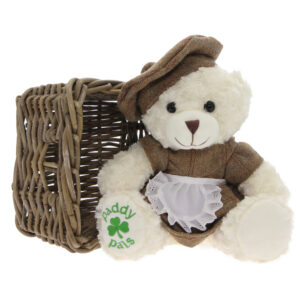 Alternative view of Molly - The Irish Weaver - Registered Irish Bear