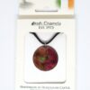 Irish Enamels: The Grasshopper Necklace. One of a Kind. Handmade