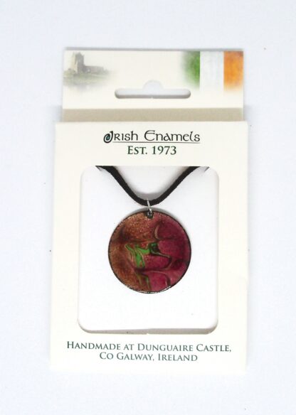 Irish Enamels: The Grasshopper Necklace. One of a Kind. Handmade