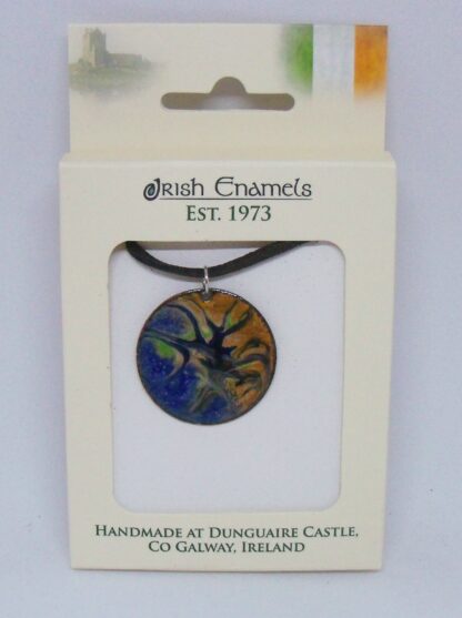 Irish Enamels: Gorgeous Irish Sunset Necklace. Glorious Colours!