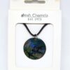 Irish Enamels: Birds Flying in Irish Night Necklace. Lovely!