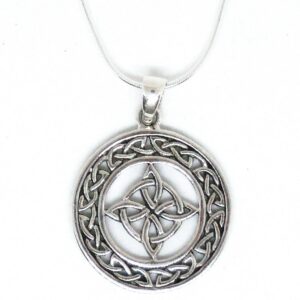Absolutely Gorgeous! Sterling Silver Celtic Weave/Celtic Knot Necklace