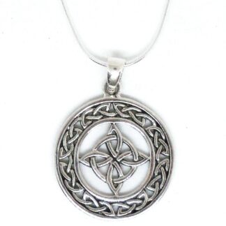 Absolutely Gorgeous! Sterling Silver Celtic Weave/Celtic Knot Necklace