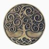 Celtic Shadows Bronze Tree of Life Wall Plaque