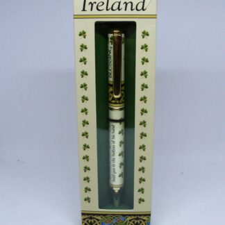 Quality Writing Instrument - Irish Blessing Ball Point Pen in Gift Box