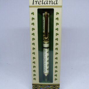 Quality Writing Instrument - Irish Blessing Ball Point Pen in Gift Box