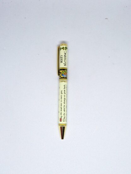 Quality Writing Instrument - Irish Blessing Ball Point Pen in Gift Box - Image 2
