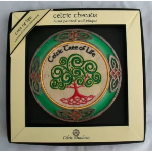 Celtic Threads hand-painted Tree of Life Wall Art – Authentic Irish