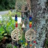 Brass and Beads Tree of Life Wind Chime. Sweet Sound!