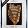 Islandcraft Celtic Wood Carving - The Harp - Symbol of Ireland