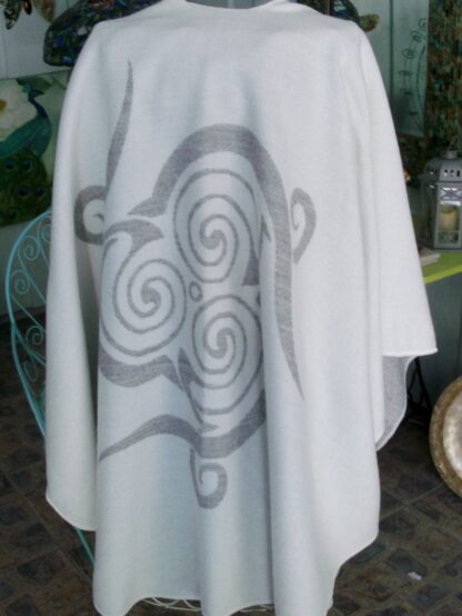 NEW COLOURS! Silver and Off-White. Jimmy Hourihan Hip-Length Cape! - Image 2