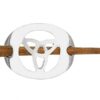 Silver-Plated and Large Trinity Knot Hair Slide - Authentic Irish!
