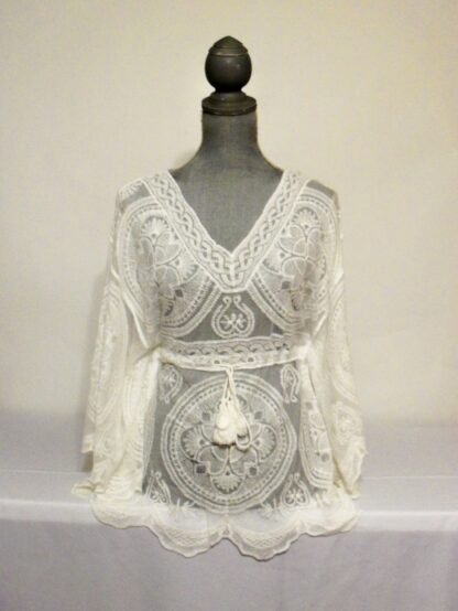 The Ultimate Handcrafted Irish Lace Poncho