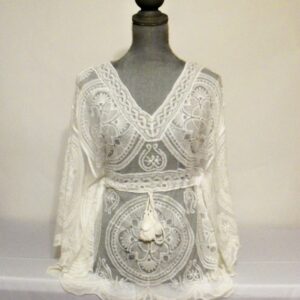 The Ultimate Handcrafted Irish Lace Poncho