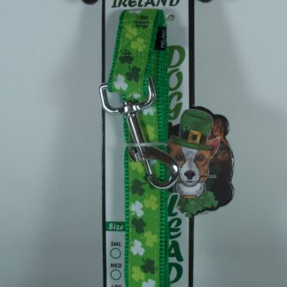 Authentic Irish Shamrock Dog Leash - Large