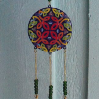 Stainless Steel Celtic Weave Wind Chime